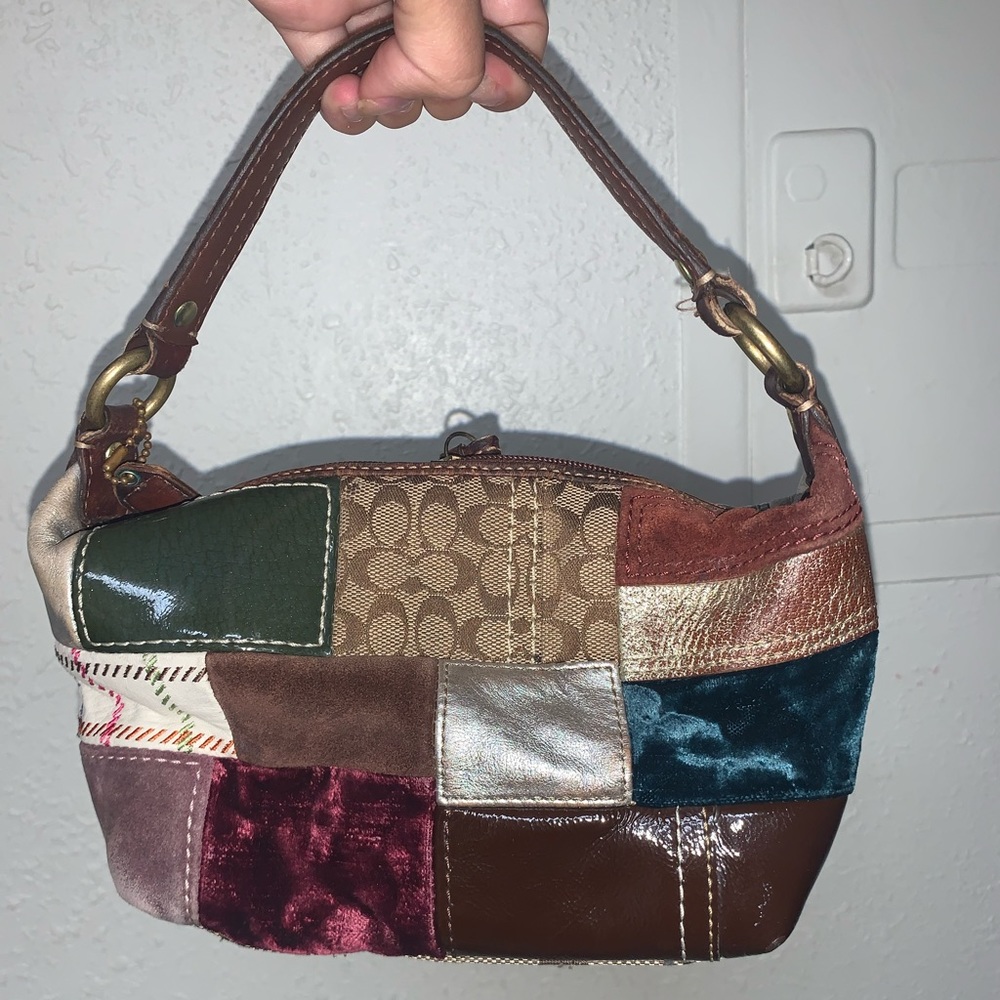 Patchwork Coach Bag